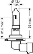 ����� ����������� HB3 P20d 12V 60W 3200 1 ��. Osram 9005 9005 ����