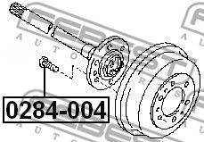 ������� ������� | ����/��� | Febest 0284004 0284004 ����
