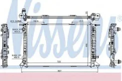 �������� ���������� ��������� Nissens 60321 60321 ����