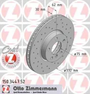 ���� ��������� ! Sport �����. 332x30/62-5x120 BMW X5 3.0si 07-08 OTTO Zimmermann 150344752 150344752 ����