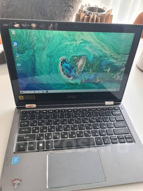 Сенсорный Ноутбук Acer spin 1 N17H2 ТОРГ, трансформер, 11.6", 128 Гб, 4 ...