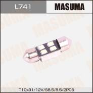 ����� Masuma L741 (��.2��) ������������ 12v / 10W LED T10x31 SMD 1-2W (�����) 1017001361, �18645-05019N, �26282-3DN0B, �26447-AL500, �26447-JY00A, �26...