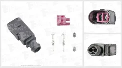������ 2� ���������� �-�����: 2-pin, 2 ����������, �������� TE Parts 7748027 7748027 ����