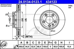 ���� ��������� ��������! ����� VW Touareg 03 24.0134-0123.1 ATE 24013401231 24013401231 ����