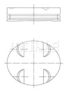 �������! 92.9x50.83x22 (1) MB X164/W221 3.5 M272 05 Mahle / Knecht 52400 52400 ����