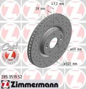 ���� ��������� ! Sport �����. 320x28/47-5x114 Hyundai i40 1.6/2.0/1.7CRDi 11 OTTO Zimmermann 285351952 285351952 ����