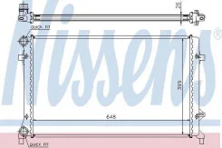 �������� ���������� ��������� Nissens 65277 65277 ����