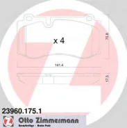 ������� �������� ! �����. 141x76x18 MB W221 3.5/5.0/6.0/3.2CDi 05 OTTO Zimmermann 239601751 239601751 ����