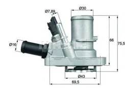��������� AR Mito 08- FI Doblo 10- Panda 06- Mahle TI14488 TI14488 ����