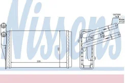 �������� ��������� Nissens 70224 70224 ����