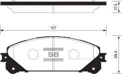 ������� �������� Toyota RAV4 IV 2015- SP2137 SP2137 ����