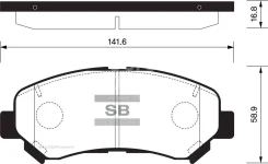 ������� ��������� ��������, �������� Sangsin Brake SP1451 SP1451 ����