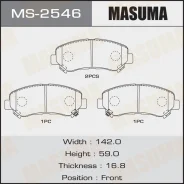 ������� �������� ��������! Nissan Qashqai all 07 /X-trail 07 Masuma MS2546 MS2546 ����