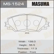 ������� �������� ��������! Toyota Rav4 2.4 06 Masuma MS1524 MS1524 ����