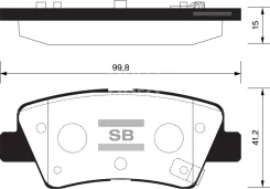 ������� ��������� Sangsin Brake SP1407 SP1407 ����