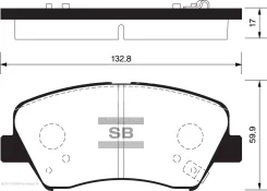 ������� ��������� ��������, �������� Sangsin Brake SP1400 SP1400 ����