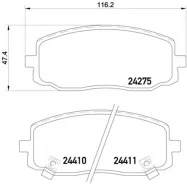 ������� ����. ���. Sangsin Brake SP1172 SP1172 ����