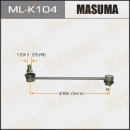 ���� ������������� ���������! Hyundai Solaris/i30 all 10 Masuma MLK104 MLK104 ����