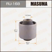 ����������� ������������ ���� �������� ����. Toyota Mark 2/Chaser/Cresta 92-96 Masuma RU168 RU168 ����