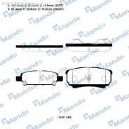 ������� ��������� ������ Mitsubishi Lancer 04 Mando MPM07 MPM07 ����