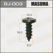 ������� 6x16 ��.10�� Masuma BJ003 BJ003 ����