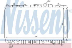 �������� ���������� ��������� Nissens 61633 61633 ����