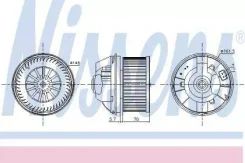 ����� ����� ��������� ������ Nissens 87245 87245 ����
