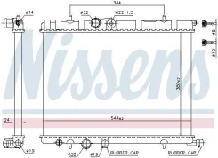 �������� ���������� ��������� Nissens 63502 63502 ����