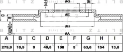 ���� ��������� ������ Blitz BS0434 BS0434 ����