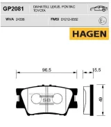 ������� ��������� ������ Sangsin Brake GP2081 GP2081 ����