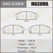������� �������� ��������! Nissan Patfinder/X-Trail 97, Nissan Infiniti Q45 89-01 Masuma MS2389 MS2389 ����