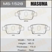 ������� ����. ���. Toyota Avensis/Corolla/Alphard/Estima 03- Masuma MS1528 MS1528 ����