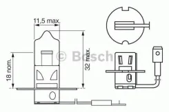 ����� Trucklight H3 24V 70W 1987302431 Bosch 1987302431 1987302431 ����