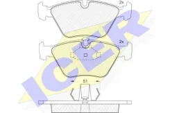 ������� ��������� �������� ������, BMW: 5 95-03 Icer 181140 181140 ����
