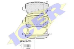 ������� �������� ������ ! Opel AstraG 1.8-2.2DT 01-04/Zafira 2.2i/DTi 01 181622-703 Icer 181622703 181622703 ����