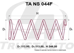 ������� �������� ��������� (TA) TA NS 044F TANS044F ����