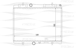 �������� ���������� Citroen Berlingo/C4/C5 04- Peugeot 3008/307/308/407/Partner 03- FREE-Z KK0176 KK0176 ����