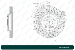 ���� ��������� ��������������� ������������� G-brake GFR-20756R ������ GFR20756R ����