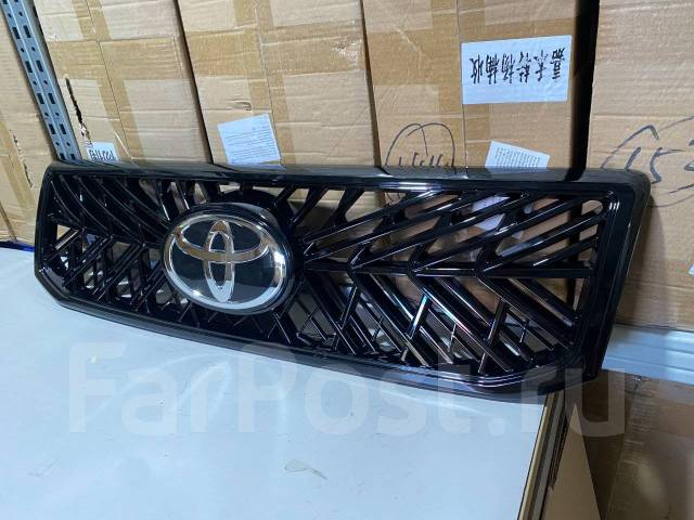Решетка радиатора Toyota Prado 120 (стиль TRD) Черная купить во ...