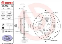 09.9581.1X_���� ���� 0995811x Brembo 0995811X ����