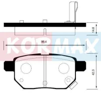 ������� ���������, ������ D2254M (F0098108) Kormax [KBP061] KBP061 ����