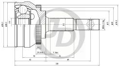 ���� �������� abs ni17a42 (F0036782) JD [JCT0024A] JCT0024A ����