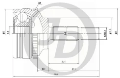���� �������� Abs 151378 (F0043697) JD [JCT-0115A] JCT0115A ����