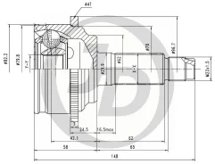 ���� �������� Mazda (F0023910) JD [JCT0018A] JCT0018A ����