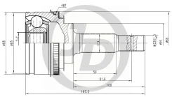 ���� �������� Toyota (F0023939) JD [JCT0051A] JCT0051A ����