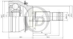 ���� �������� Toyota (F0023951) JD [JCT0064A] JCT0064A ����