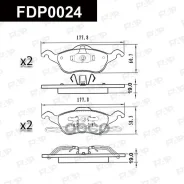 ������� ��������� FORD Focus 1.4L 1998.08-2004.07 �����. ����� Ceramic FAP FAP ���. FDP0024 FDP0024 ����
