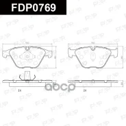 ������� ��������� BMW 640i Coupe 3.0L 2011.07-2017.10 �����. ����� Ceramic FAP FAP ���. FDP0769 FDP0769 ����