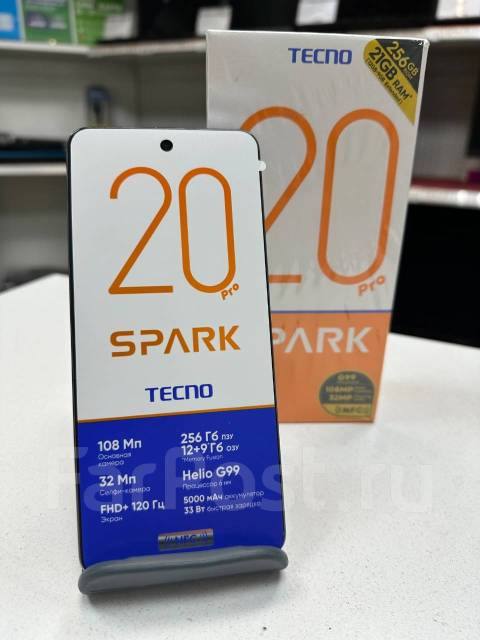 Tecno Spark 20 Pro. , 256 , , 3G, 4G LTE, Dual-SIM, , NFC 