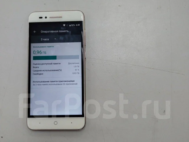 ZTE Blade A610. �/�, 16 ��, �������, 4G LTE ����